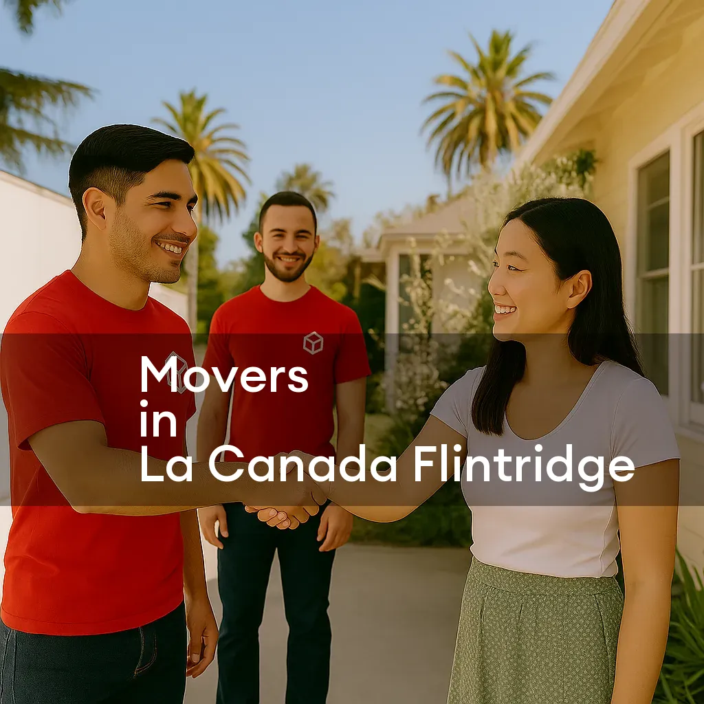 Residential relocation in progress in La Canada Flintridge