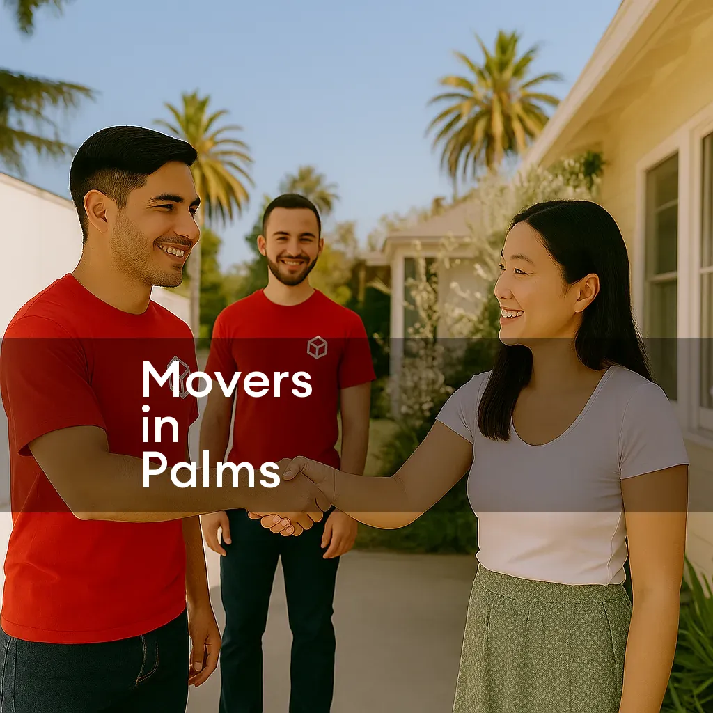 iBox movers loading a truck in Palms