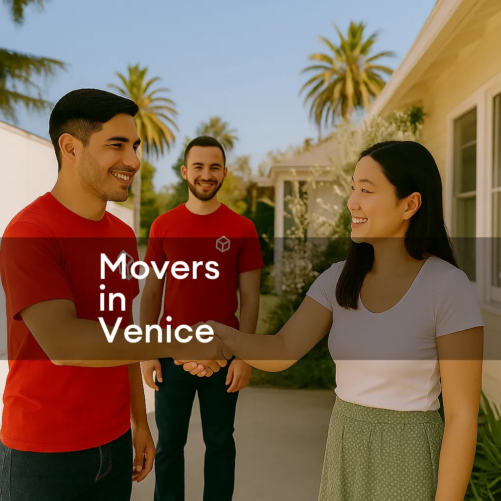 Moving services in Venice area of Los Angeles