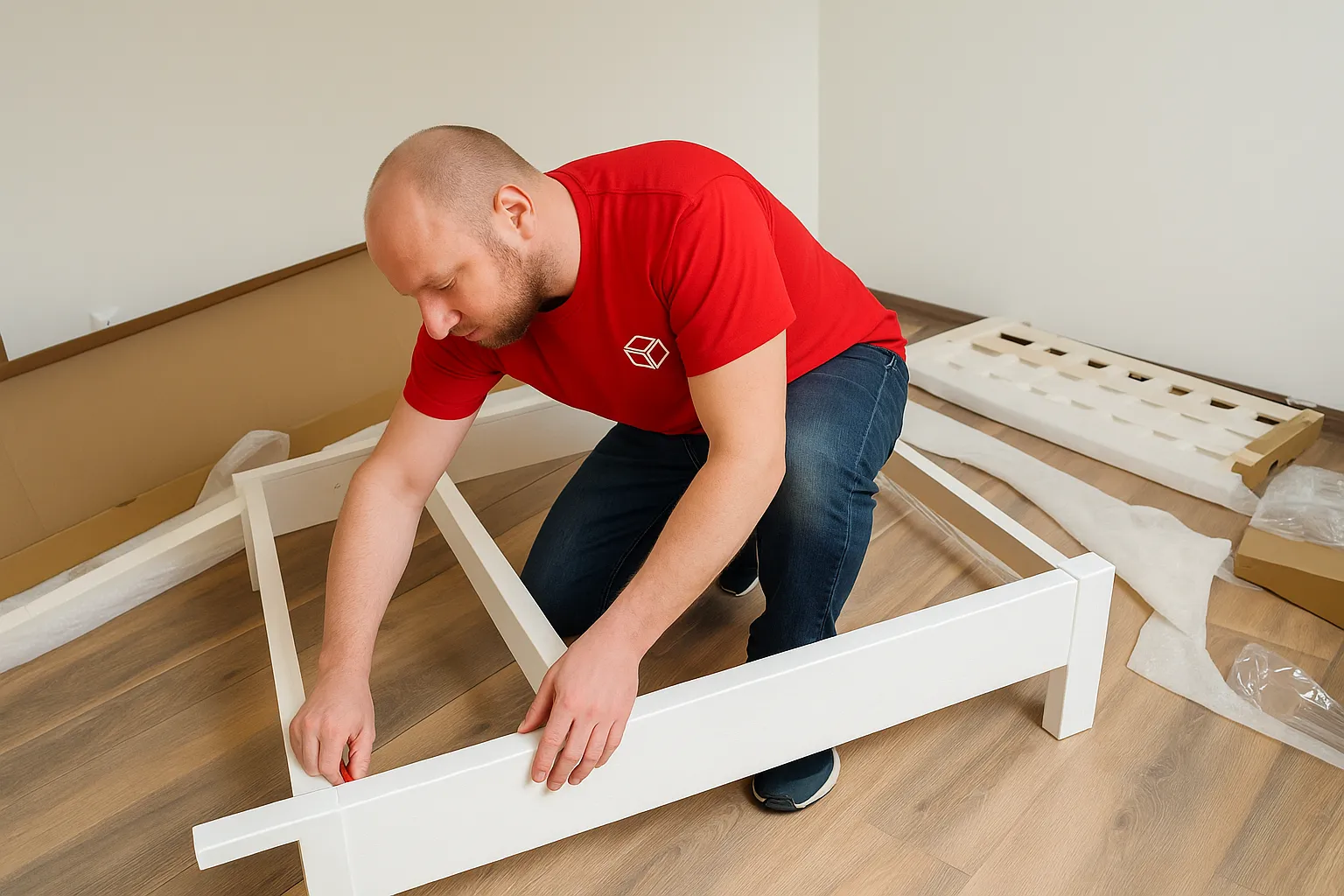 Furniture Disassembly service by professional movers at iBox