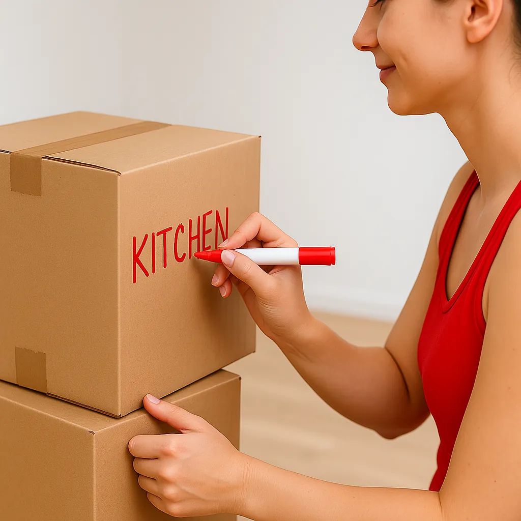 How To Label Boxes explained in our moving guide