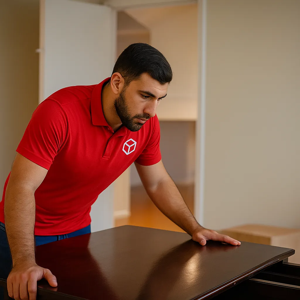 Labor Only service by professional movers at iBox