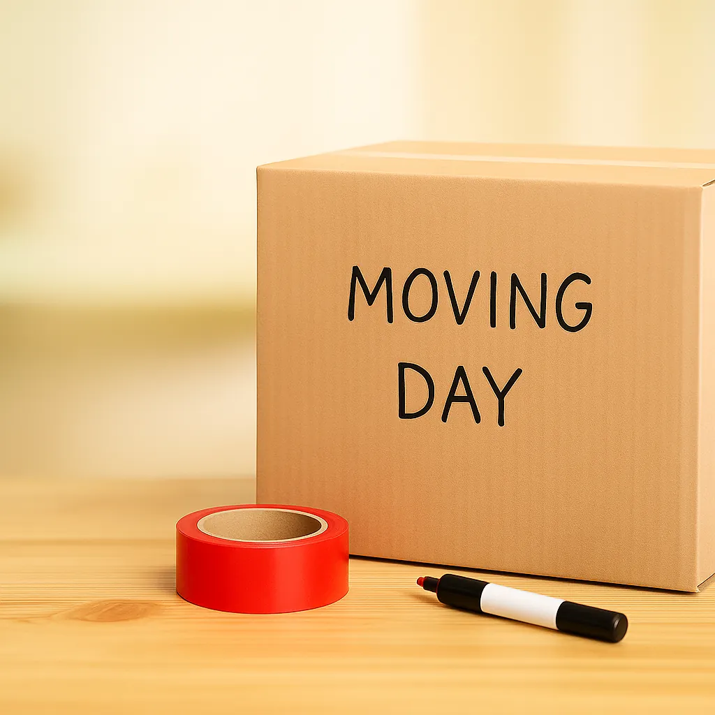 Moving Day Tips explained in our moving guide