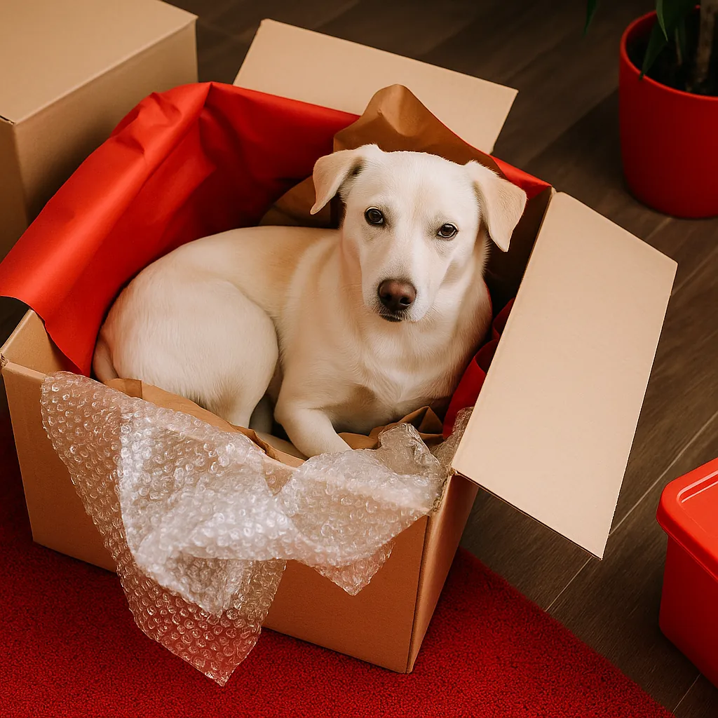 Pet Relocation Tips explained in our moving guide